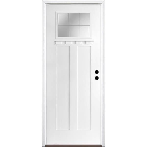 Trimlite Exterior Single Door, Left Hand/Inswing, 1.75 Thick, Fiberglass 3080LHISPSFHFLS300P491615B - main
